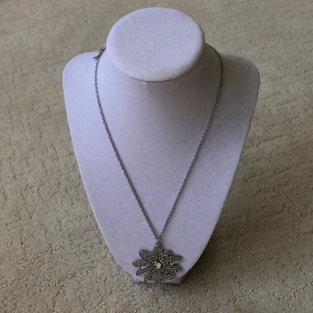 Cookie Lee silver necklace